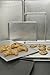 Focus Foodservice Commercial Bakeware Stainless Steel-Sheet Pan, 1/2-Sheet