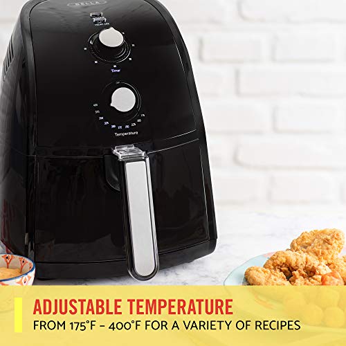 BELLA Electric Hot Air Fryer, Healthy NoOil Deep Frying, Cooking