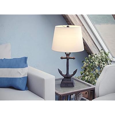 Kenroy Home 32297WBZ Aweigh Table Lamps, Medium, Weathered Bronze 41gwYBFYyXL