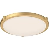 Kuzco Lighting 501102-LED Floyd Flush Mount LED, Brushed Nickel