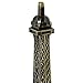 SiCoHome Eiffel Tower Statue 9.8inch Bronze Paris France Centerpiece Metal Eiffel Tower for Cake Topper,Gifts,Party and Home Decoration