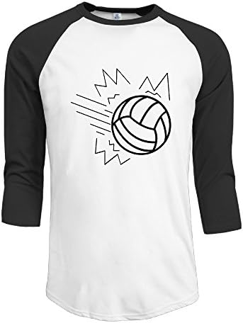 Alternative Men's Smash Volleyball Gifts 3/4 Sleeve Essential Raglan Tee Shirts