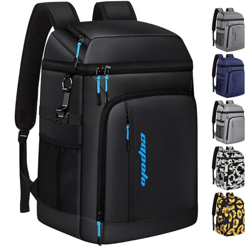 Capolo Cooler Backpack Insulated Leak Proof 36/45 Cans, Soft Camping Bacpack Cooler Thermal Bag Ice Chest, Portable Waterproof Travel Cooler Bag for Lunch Beach Picnic Shopping
