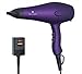 Professional Infrared Ionic Hair Dryer with Diffuser 1875W Ceramic Blow Dryer DC Motor Powerful Quiet Hair Blow Dryer with Nozzle, Tourmaline Ceramic Hairdryer with Comb Attachment
