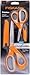 Fiskars Crafts 8165 RazorEdge Softgrip Fabric Shears Set, 5-Inch and 8-Inch
