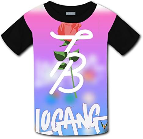 EIOJN Unisex Kids Tessa Brooks Rose Shirt Team 10 3D T-Shirt Short Sleeves Tee Creative M