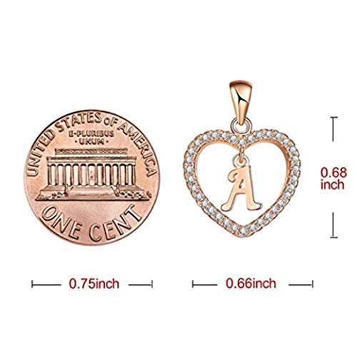 5 CARDEON+Necklace+Initial+Pendant+Delicate