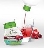 Stur - Pomegranate Cranberry (5pck) - ALL-NATURAL Stevia Water Enhancer ......makes 100 8oz. servings - drink mix. Non-GMO, natural fruit flavor, natural stevia leaf extract, sugar-free, calorie-free, preservative-free, 100% Vitamin C, liquid stevia drops. **Family Business, Happiness Guaranteed, You will Love Stur**