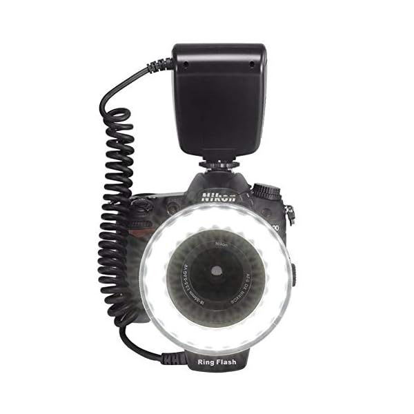 HAOXUAN Kamera-Ringlicht RF-550 Mit 48 Makro-LED-Ringblitzen, Geeignet Für Sony-, Nikon-, Canon-, Olympus-, DSLR… – Bild 6
