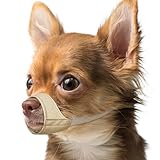 Mayerzon Short Snout Dog Muzzle, Small Muzzle for