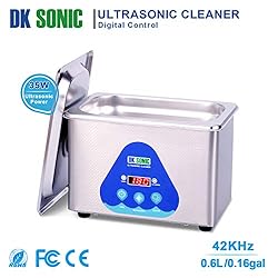 DK SONIC 42KHz Sonic Cleaner with Digital Timer and