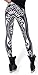 QZUnique Women's Playing Cards Print Shaping Stretch Sexy Tights Leggings,Playing Cards,One Size