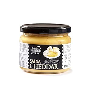 Salsas Asturianas -Cheddar Saus voor het kruiden van de beste – 300 gr