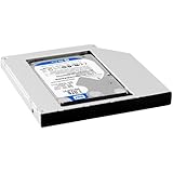 Protronix SATA Optical Bay 2nd Hard Drive Caddy, Universal for 12.7mm CD / DVD Drive Slot (for SSD and HDD)