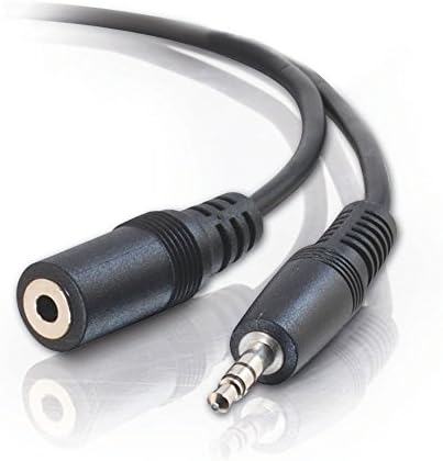 WireSwipe (5m) Stereo Aux Extension Audio Cable 3.5MM Male to Female (Black)