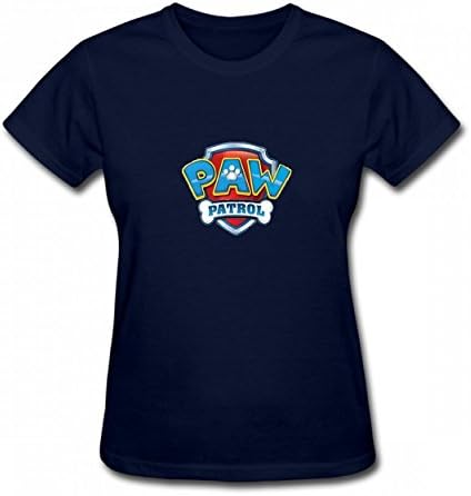 OJZAQ PAW Logo Patrol Tshirt Printed Cotton T-Shirts Tops Logo Authentic Womens Tee Navy