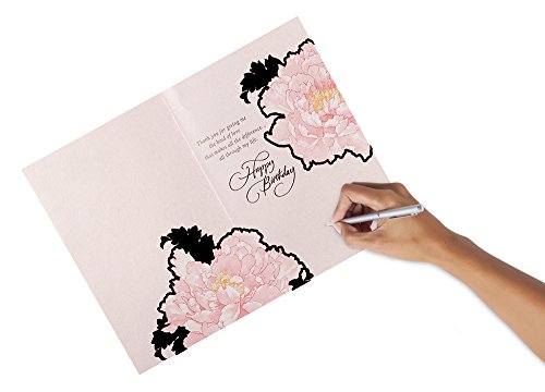 Hallmark Birthday Card For Mom Pink Flowers India - View #4