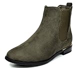 DREAM PAIRS Women's Stylish Ankle Riding Chelsea Booties Shoes