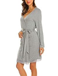 Ekouaer - Albornoz de maternidad para mujer