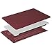 MOSISO Compatible with MacBook Air 13 inch Case Old Version 2010-2017 Release (Models: A1466 & A1369), Plastic Hard Shell Case & Keyboard Cover Skin, Marsala Red