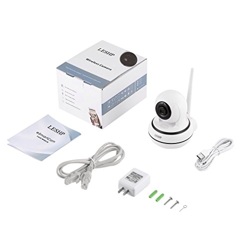 Wireless 1080P IP Camera, WiFi Home Security Surveillance Camera Webcam System Motion Detectioin Alarm for Baby /Elder/ Pet/Nanny Monitor, Indoor Night Vision Camera with Micro SD Card Slot