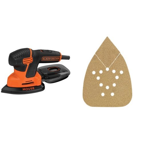 BLACK+DECKER BDEMS600 Mouse Detail Sander with BDAMX Mouse Assorted