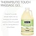 Bon Vital' Therapeutic Touch Massage Gel Made with Olive Oil to Repair Dry Skin & Soothe Sore Muscles, Contains Anti-Aging Properties to Calm Skin Inflammation & Reduce Apperance of Wrinkles, 1/2 Gal