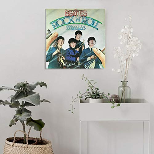 XYDQ Poster sur toile The Beatles Rock N Roll Musique Art mural Impression moderne Décoration de chambre de famille 60 x… - Les Beatles, Paul McCartney, John Lennon, RIngo Starr, George Harrison XYDQ Poster sur toile The Beatles Rock N Roll Musique Art mural Impression moderne Décoration de chambre de famille 60 x… – Image 5