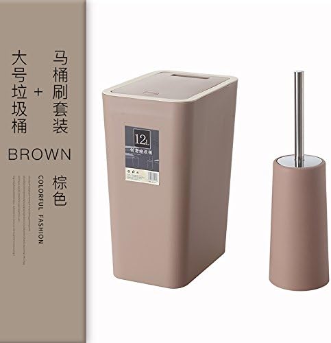 Dustbins Xiuxiutian Press the garbage in the continental rectangular kitchen living room trash environmental information home toilet paper basket ,W,12L