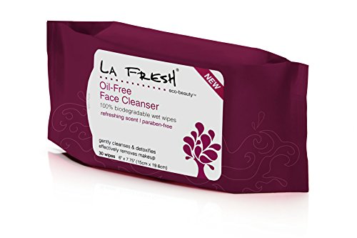 La Fresh Eco Beauty Natural Oil-Free Face Cleanser 30ct, Scented (3 Pack)