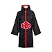 KOKO PARK Naruto Akatsuki Cosplay Halloweem Party Uchiha Itachi Costume Cloak (S)