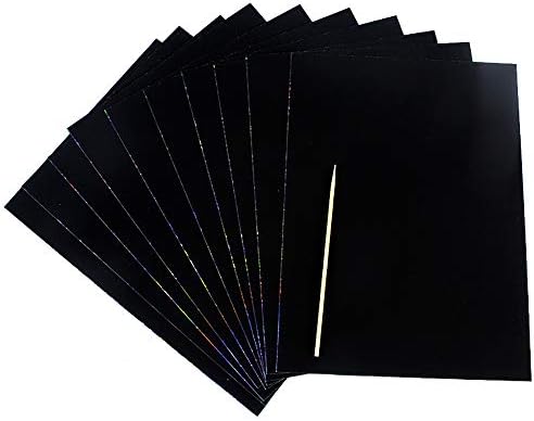 50pcs スクラッチアートペーパー 魔法の落書きパッド 削るだけで美しいアート スクラッチアート 塗り絵 手作り 画材 Diy 子供 教育 スクラッチペーパー 黒い 画用紙 ランダムカラー B0819gkmh7 1 520円 人気海外一番 100 品質保証 全品送料無料 即日出荷 Sale開催中