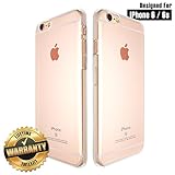 Clear iPhone 6 / 6s Case by G-Armor - Slim Fit Transparent Protective Back Cover with Lifetime Warranty