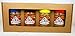 Paleo - Whole 30 - Spices by Paleo LIVING SPICES Collection {4-Combo Pack & Meal Prep Container} can be used for Cooking, Grilling, Baking, & with Cookbooks (Limited Edition Set 'All Purpose')