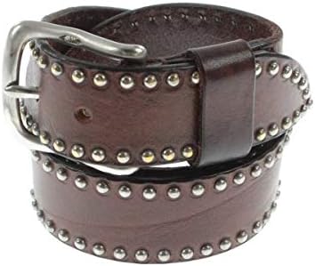 Amazon J M Davidson ジェイアンドエム デビッドソン ベルト メンズ 茶xシルバー 中古 ベルト 通販