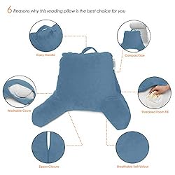 Nestl Reading Pillow for Kids, Small Bed