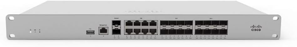 Amazon Com Cisco Meraki Mx250 Hw Meraki Mx250 Router Security Appliance Computers Accessories