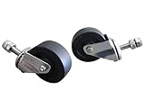 Ultimate Washer Replacement Castors for BE 18", 20", 24" Stainless Steel Surface Cleaners, 2-Pack
