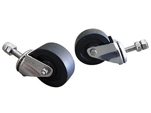 Ultimate Washer Replacement Castors for BE 18", 20", 24" Stainless Steel Surface Cleaners, 2-Pack