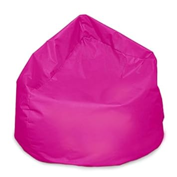 B58-Berlin Sitzsack XL Bag Sitzkissen Bodenkissen Kissen Sack In-und Outdoor 12 Farben (Pink)
