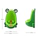 Foryee Cute Frog Potty Training Urinal for Boys with Funny Aiming Target - Blue