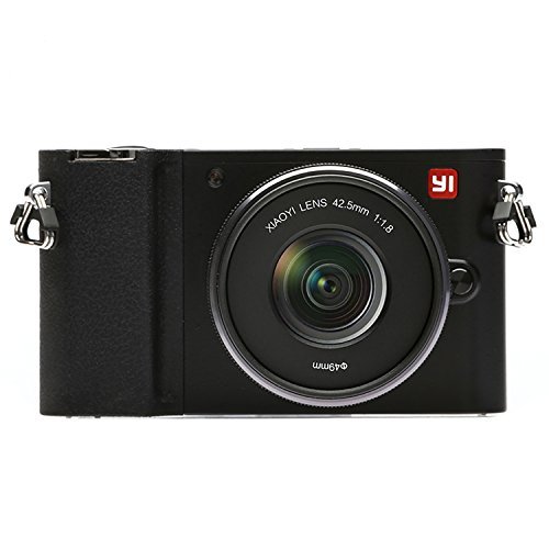 YI M1 Mirrorless Digital Camera with 42.5mm F1.8 Lens Storm Black(US Edition) - Thumbnail 2