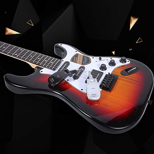 Getaria Wireless Guitar Transmitter Receiver set 2.4GH Wireless Guitar System for Electric Guitar Bass - Thumbnail 3