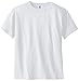 Russell Big Boys' Youth NuBlend T-Shirt, White, Small