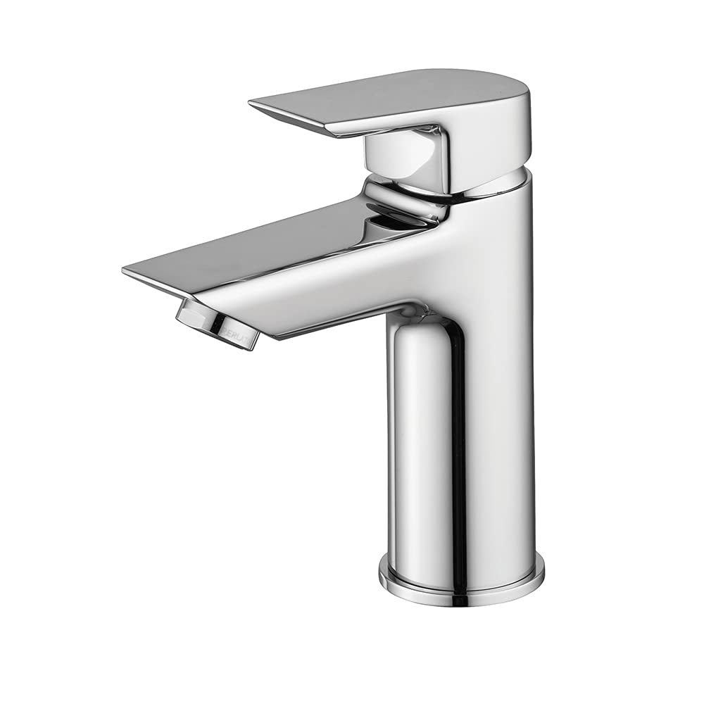 Ideal Standard Tesi Basin Mixer Without Pop Up Waste, Chrome