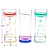 3 Pack of Liquid Motion Timers Sensory Toys for Stress Relief - Great as Bubbler Timer Fidget toy for anxiety relief, Satisfying Mini Lava Lamp Office & Desk Toys, Figit Toy Gift for Teens & Adults!