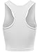 Fifth Parallel Threads FPT Womens Basic Sleeveless Racerback Crop Tank Top