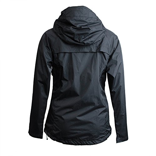 Cheetah Ladies Ripstop Ra Set with Adjustable Hood Black Size XL