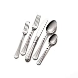 Mikasa 5112171 French Countryside 20-Piece 18/10 Stainless Steel Flatware Set , Service for 4