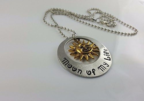 Game of Thrones Inspired Khal Khaleesi Necklace Moon of My Life / My Sun and Stars FAST SHIPPING US